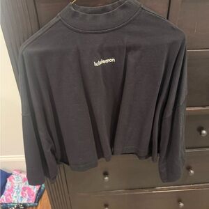 Lululemon Black Long Sleeve Top